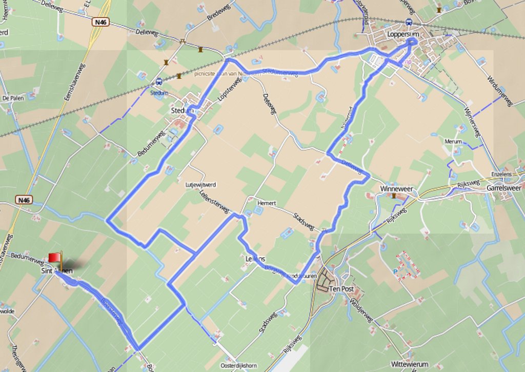ronde 4, Sint-Annen - Loppersum