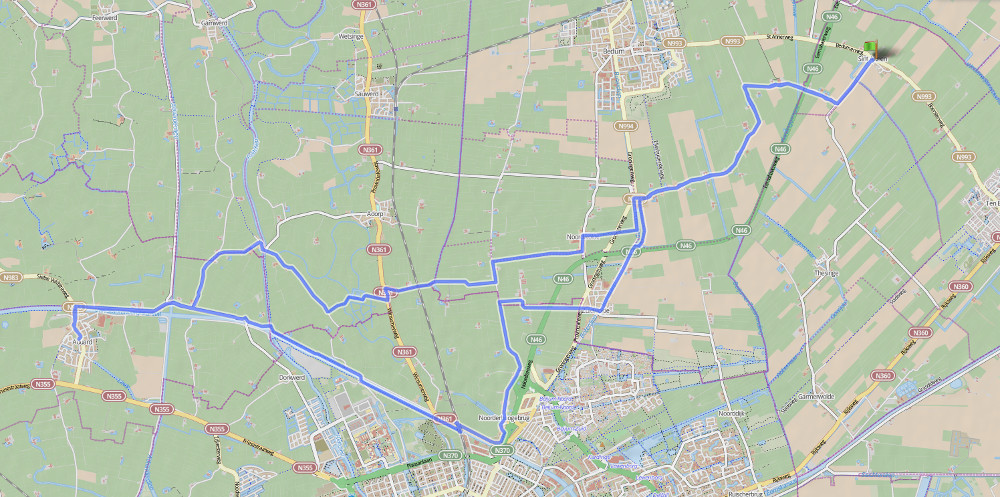 ronde 1, Balthasar, Sint-Annen - Aduard