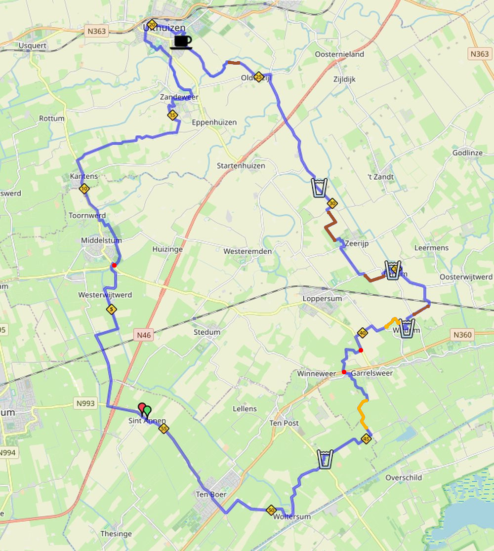 Ronde 1 De 100 mijl van Sint Annen 2022