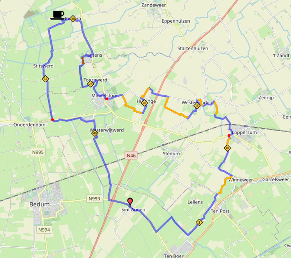 Ronde 3 De 100 mijl van Sint Annen 2022