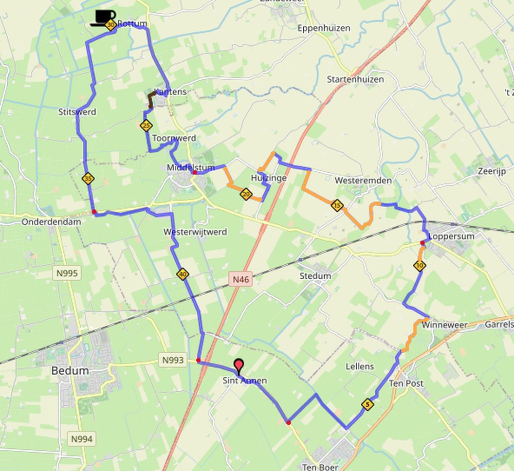 Ronde 3 De 100 mijl van Sint Annen 2023
